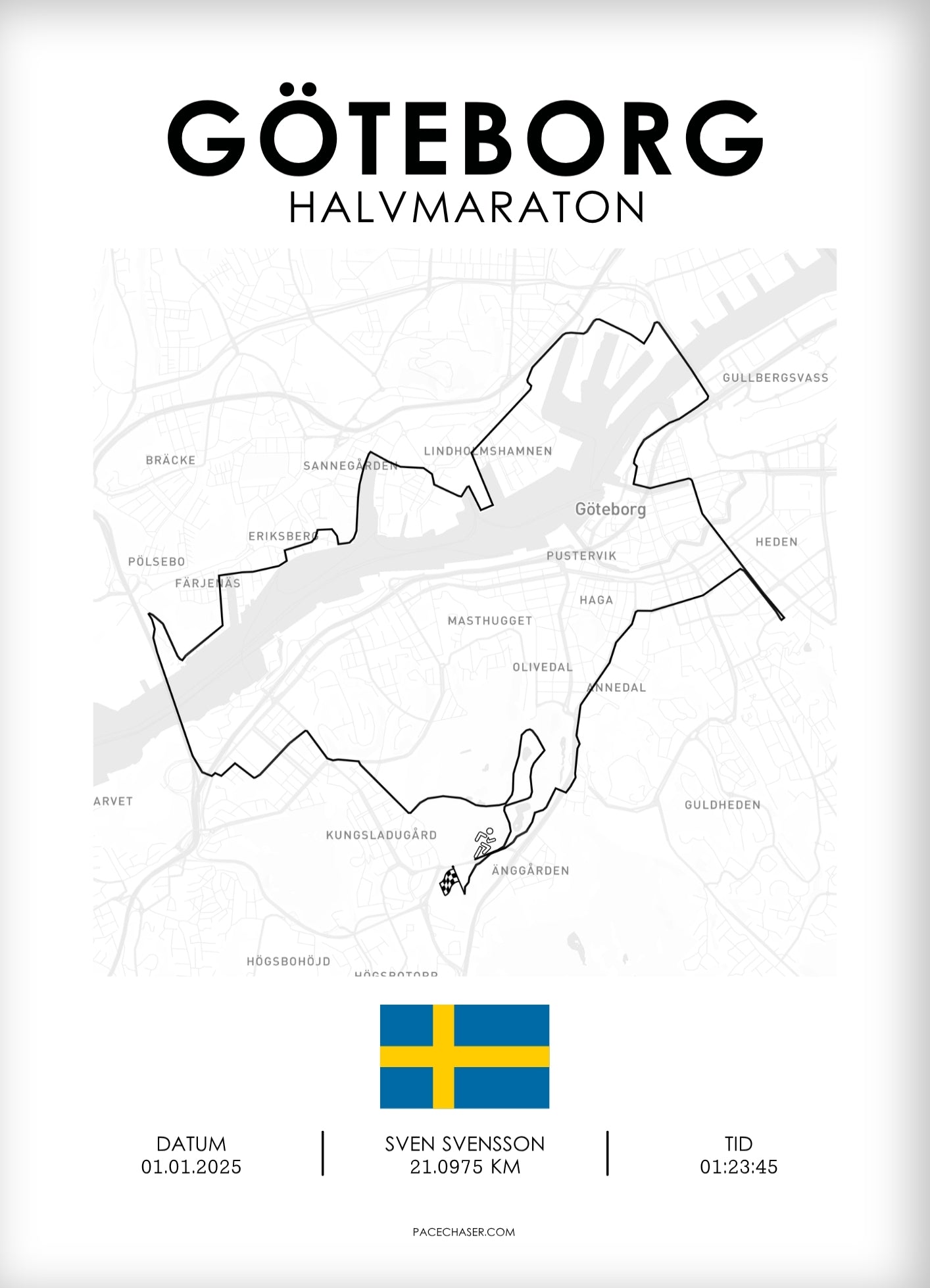 Göteborg Half Marathon Poster