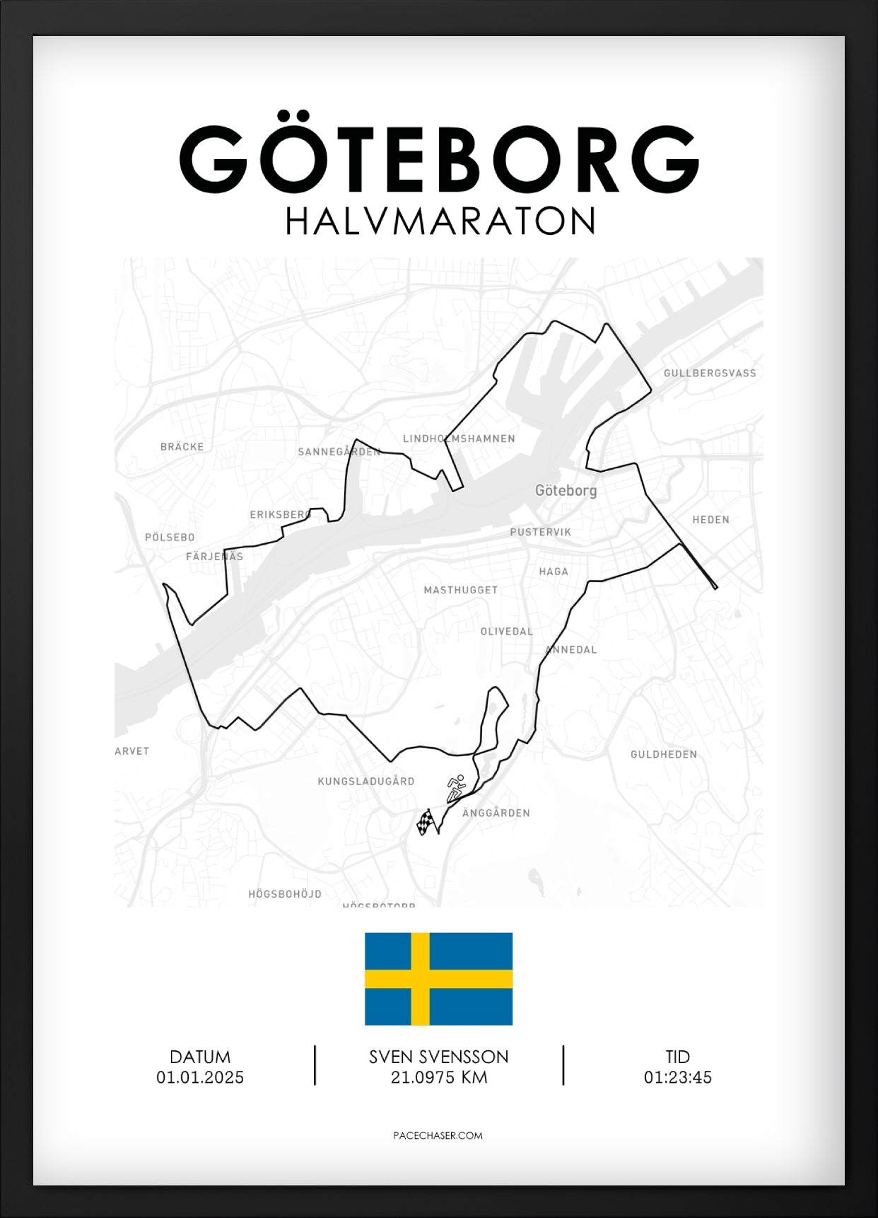 Göteborg Half Marathon Poster