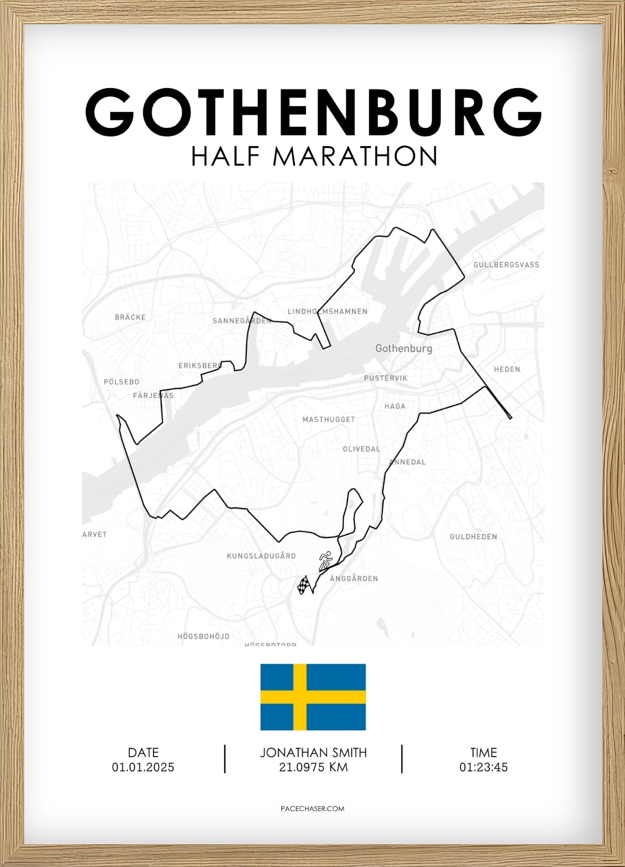 Göteborg Half Marathon Poster