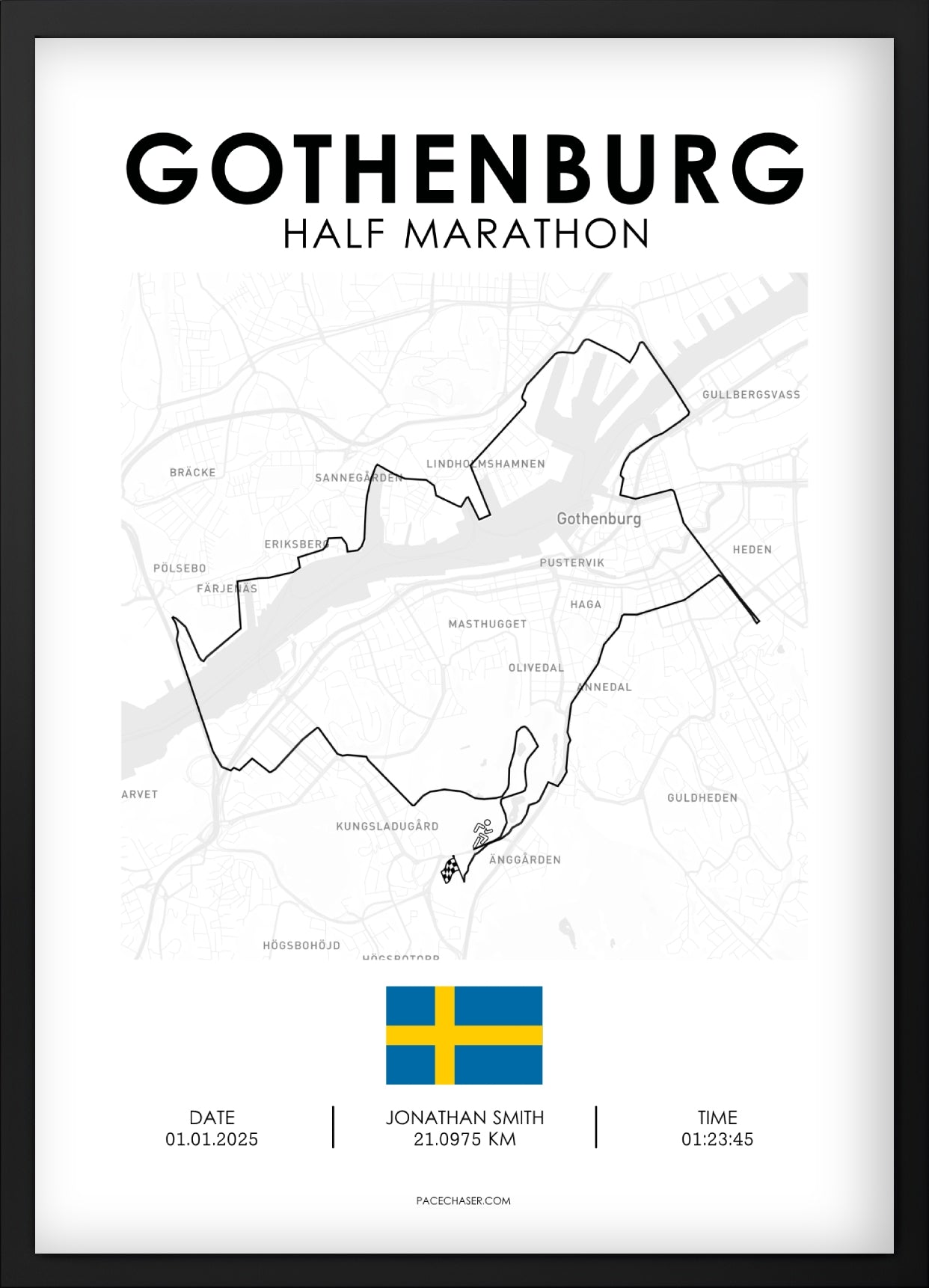 Göteborg Half Marathon Poster