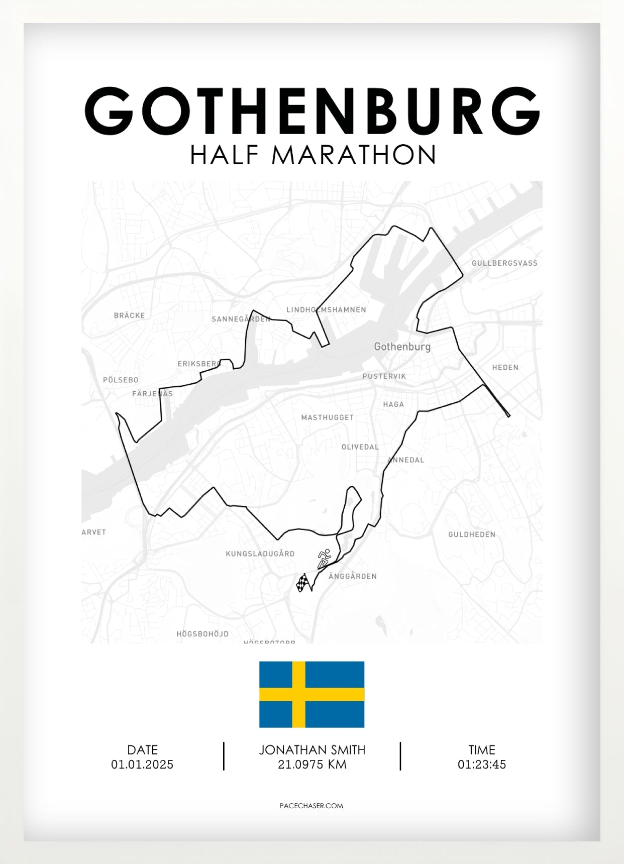 Göteborg Half Marathon Poster