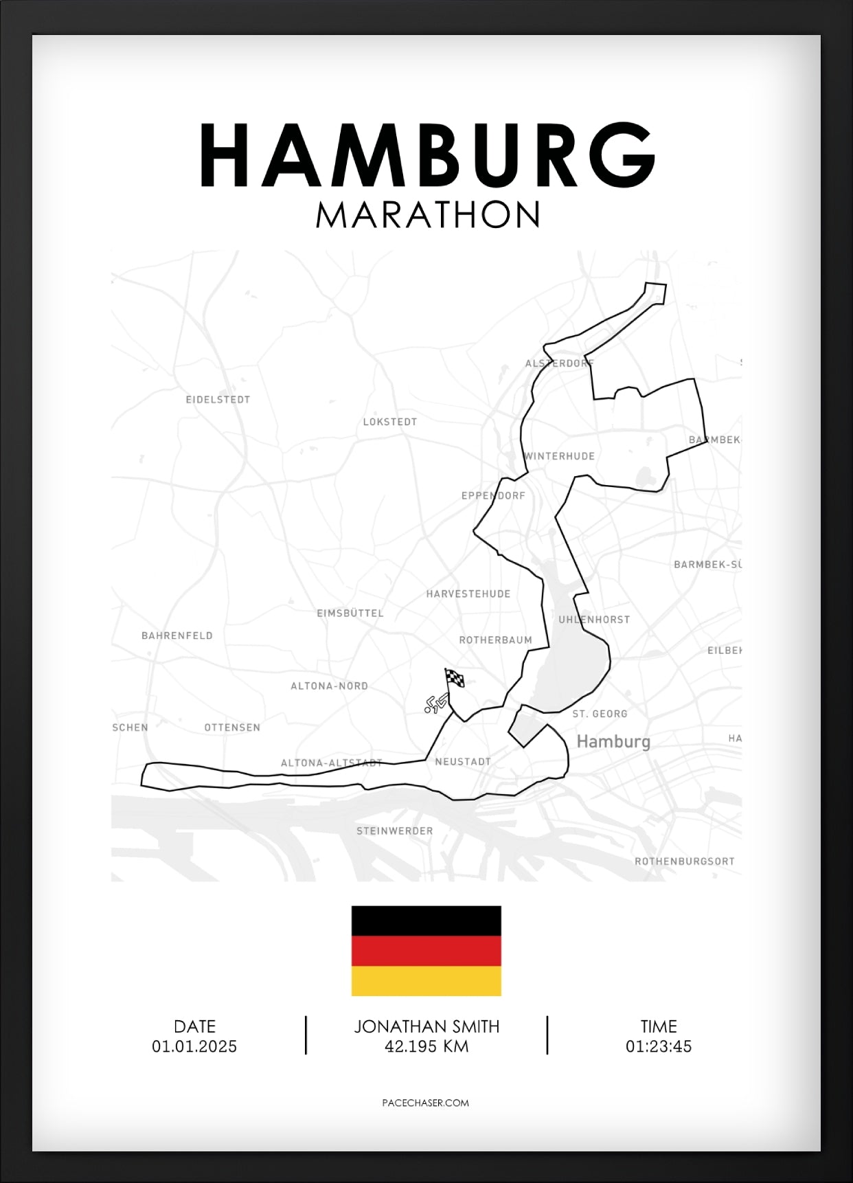Marathon Hamburg Poster (ab 2026)