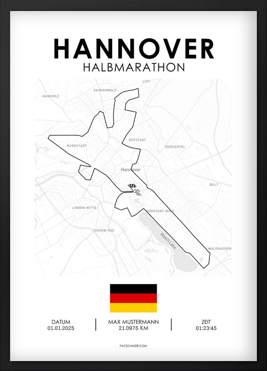 Halbmarathon Hannover Poster (2025)