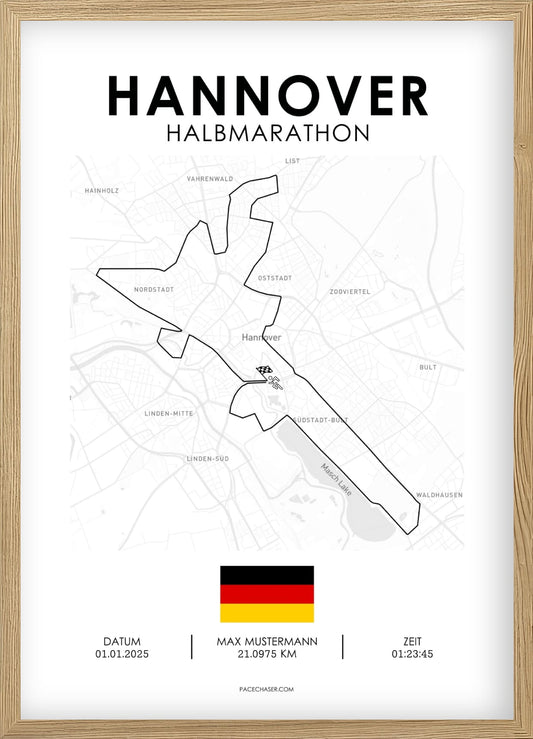Halbmarathon Hannover Poster (2025)