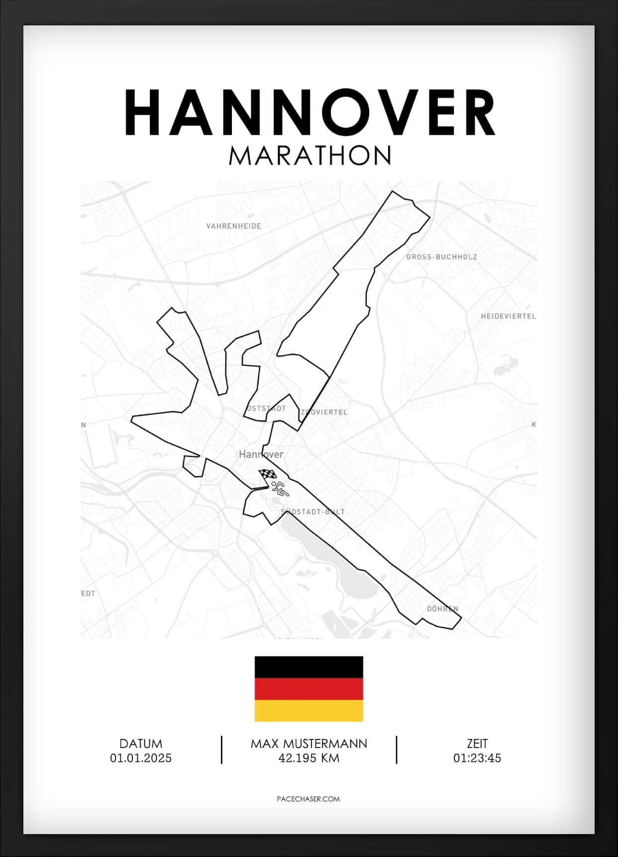 Marathon Hannover Poster