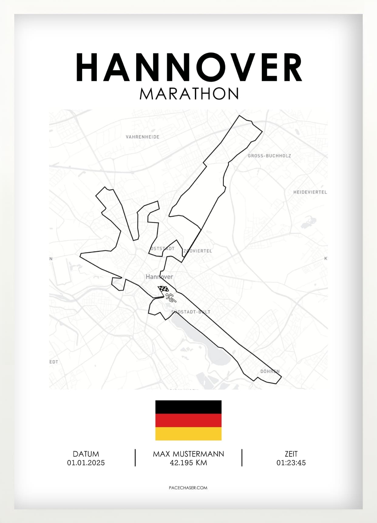 Marathon Hannover Poster