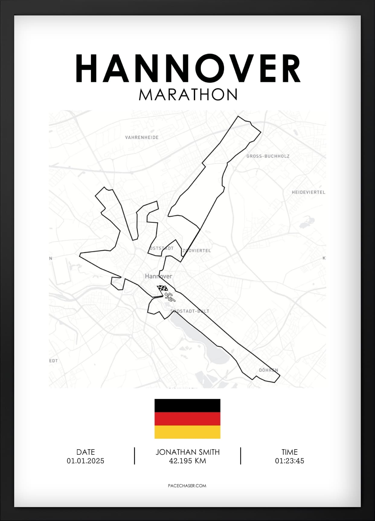 Marathon Hannover Poster