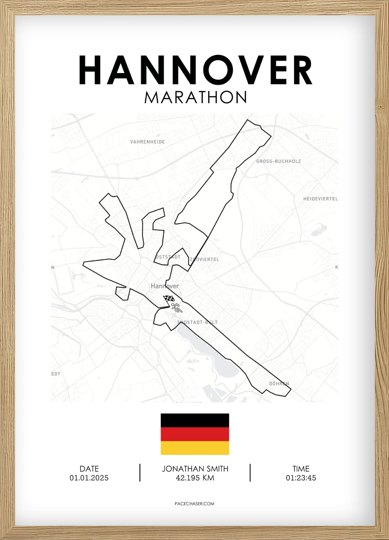 Marathon Hannover Poster