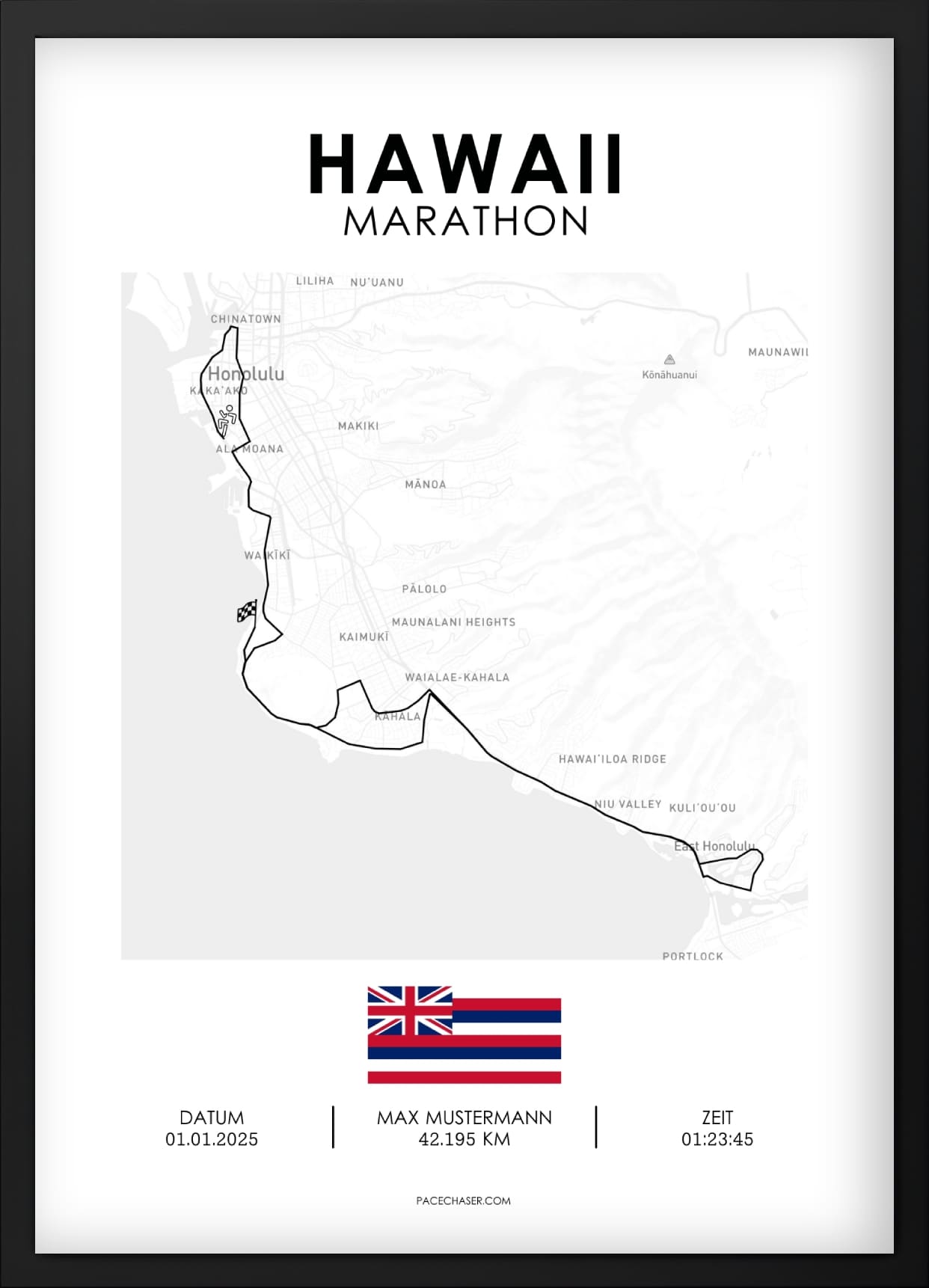 Marathon Hawaii Poster (ab 2023)