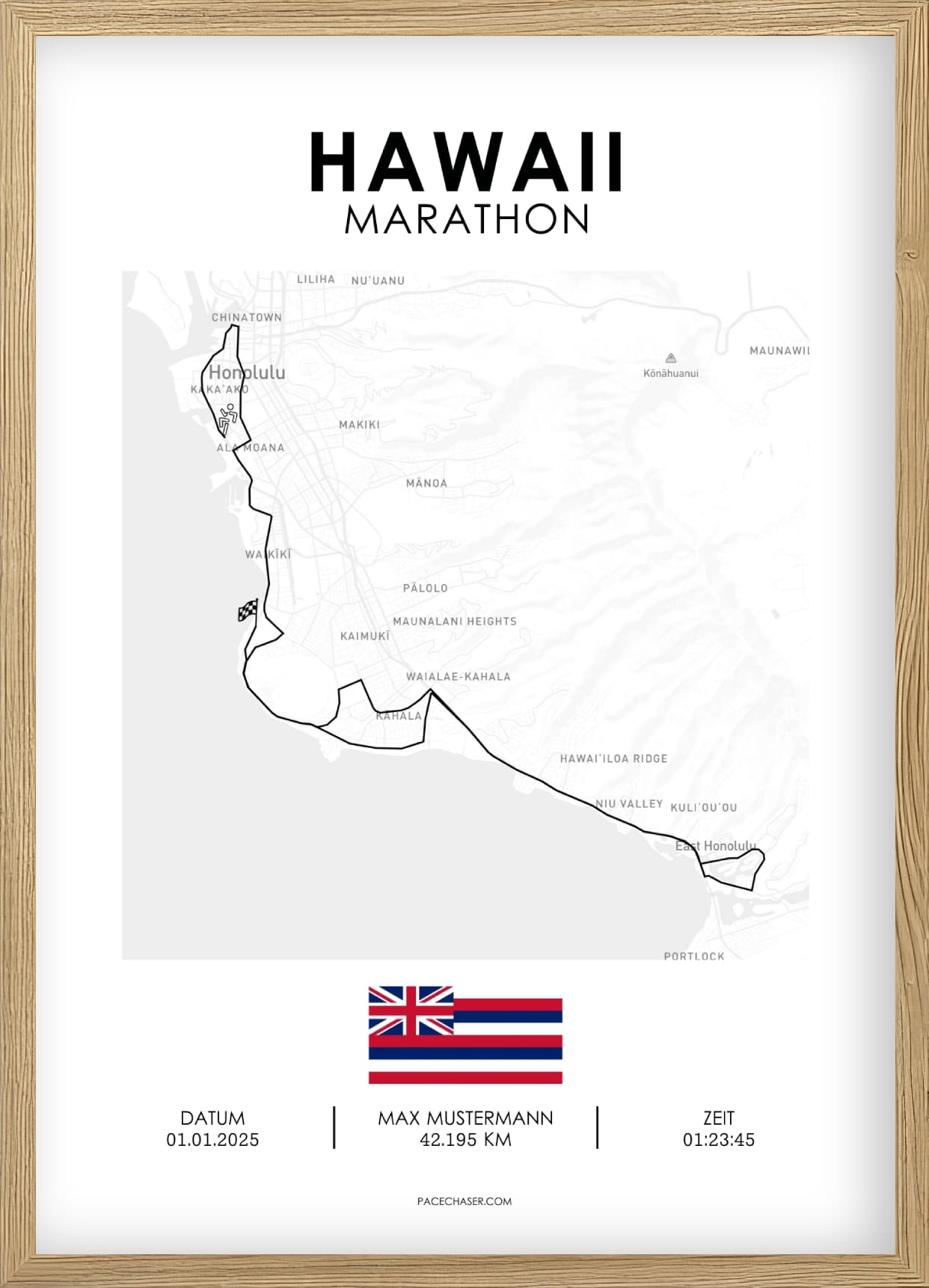 Marathon Hawaii Poster (ab 2023)
