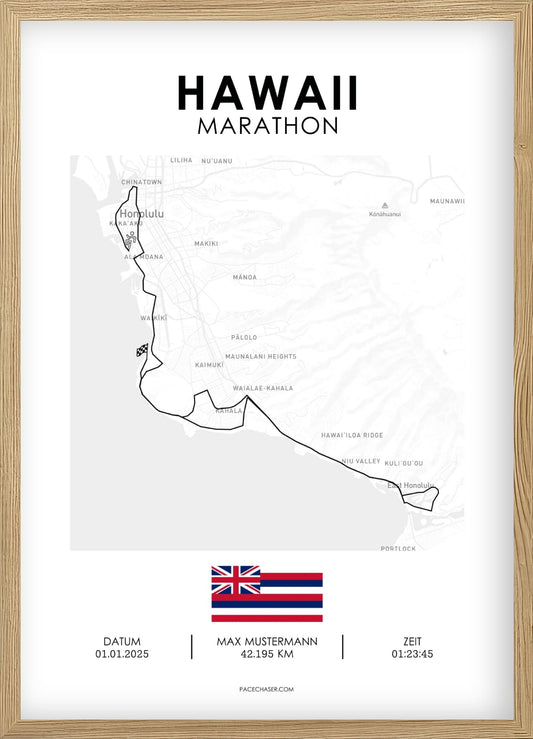 Marathon Hawaii Poster (ab 2023)