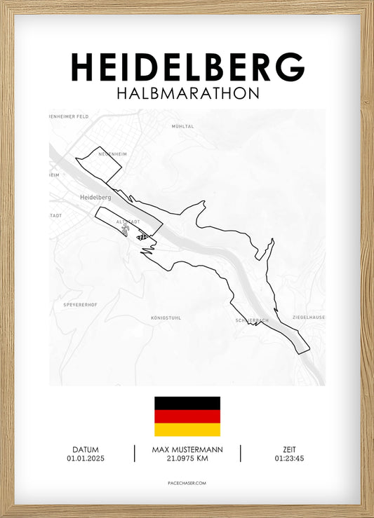 Heidelberg Half Marathon Poster