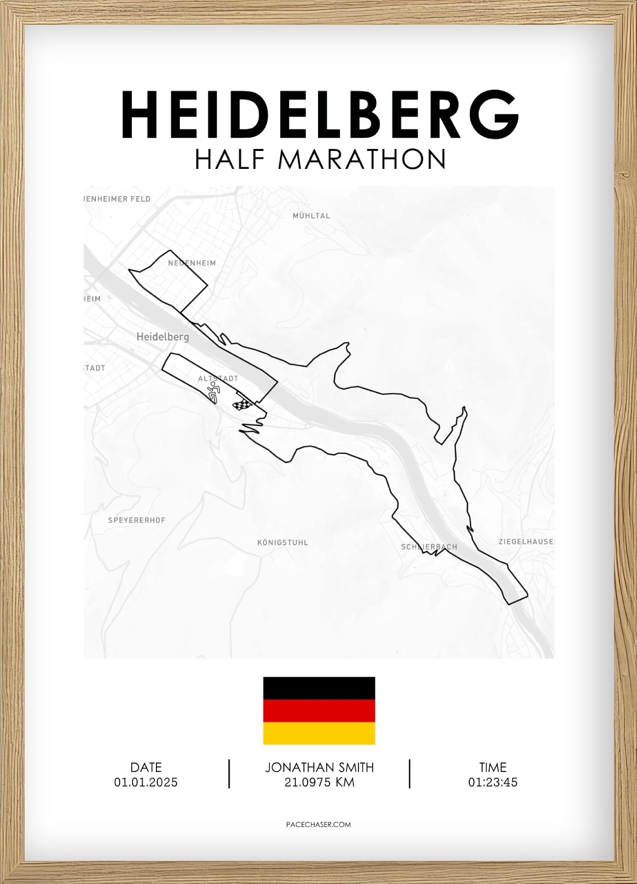 Heidelberg Half Marathon Poster