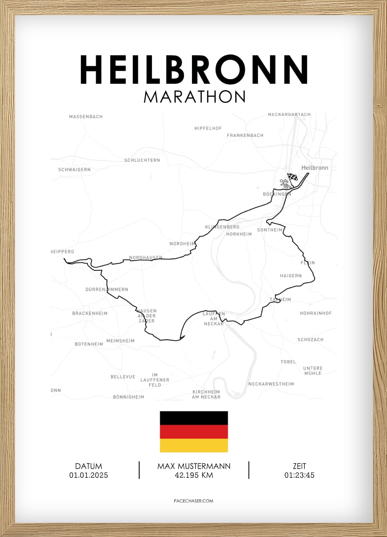 Heilbronn Marathon Poster