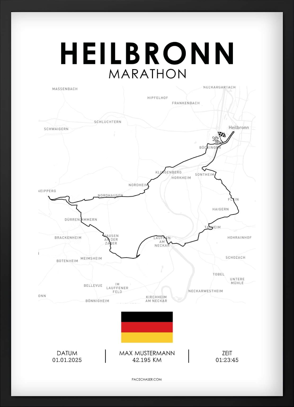 Heilbronn Marathon Poster