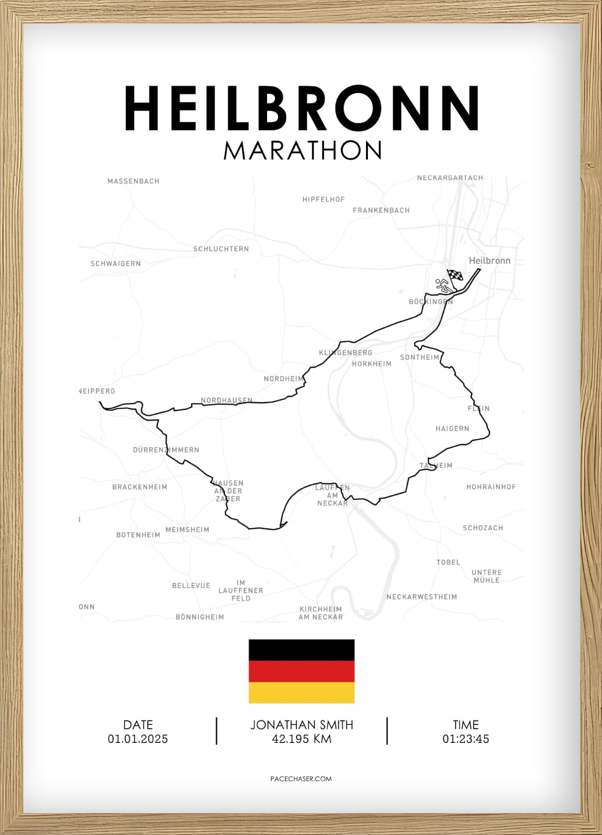 Heilbronn Marathon Poster