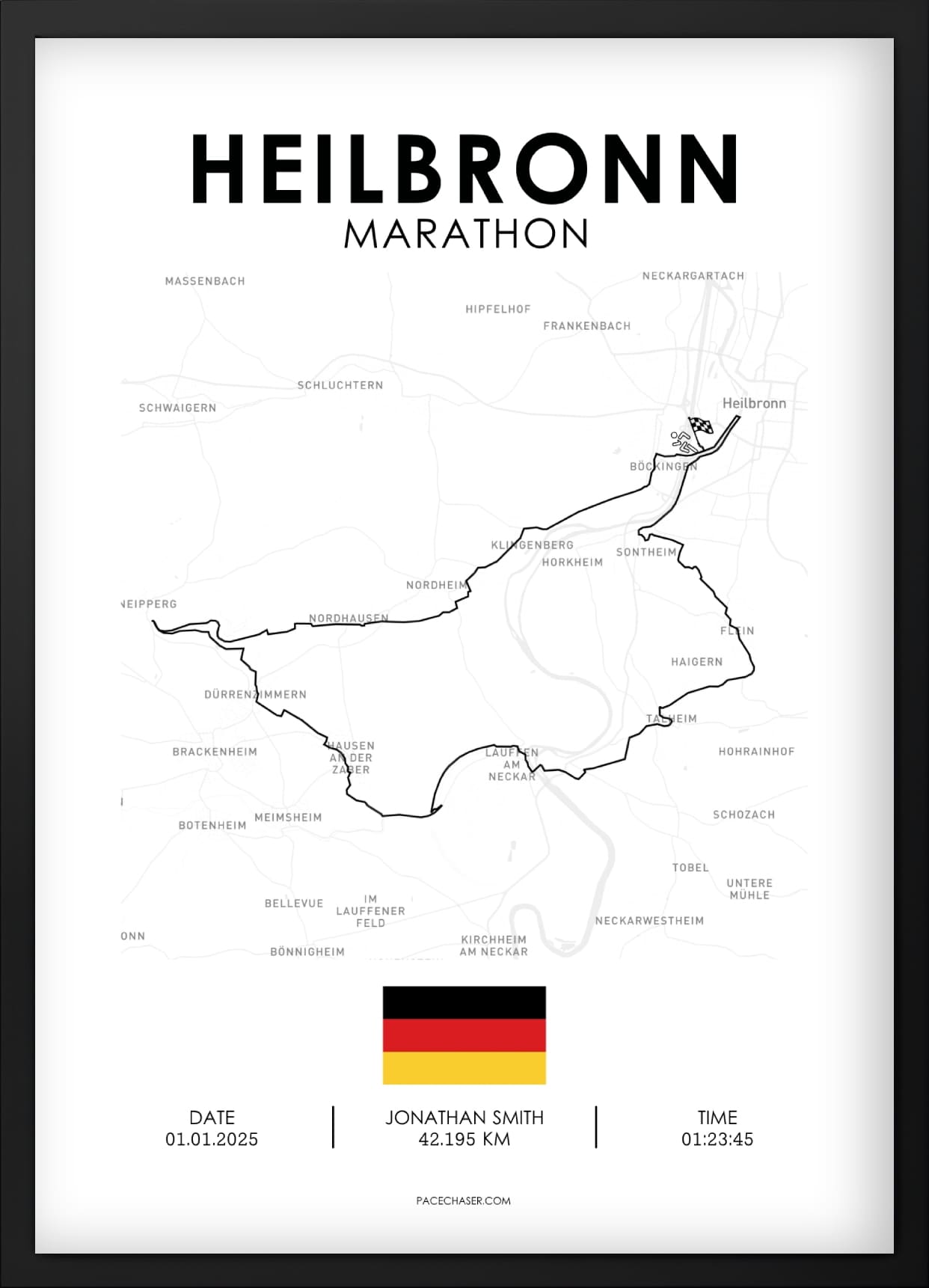 Heilbronn Marathon Poster