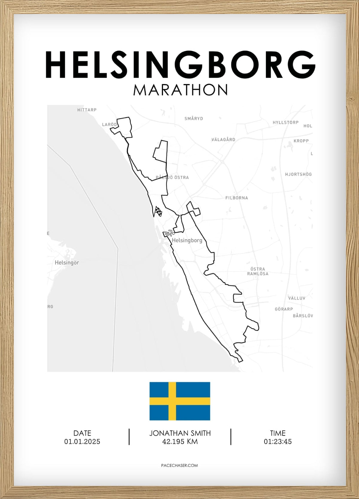Marathon Helsingborg Poster