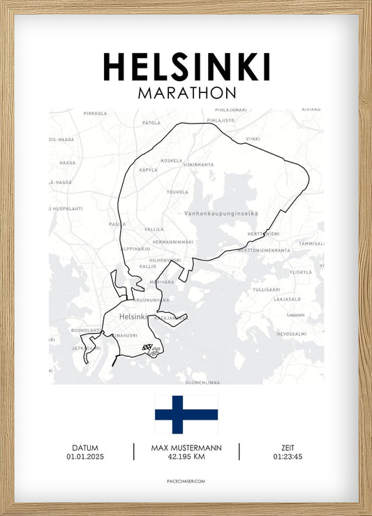 Marathon Helsinki Poster