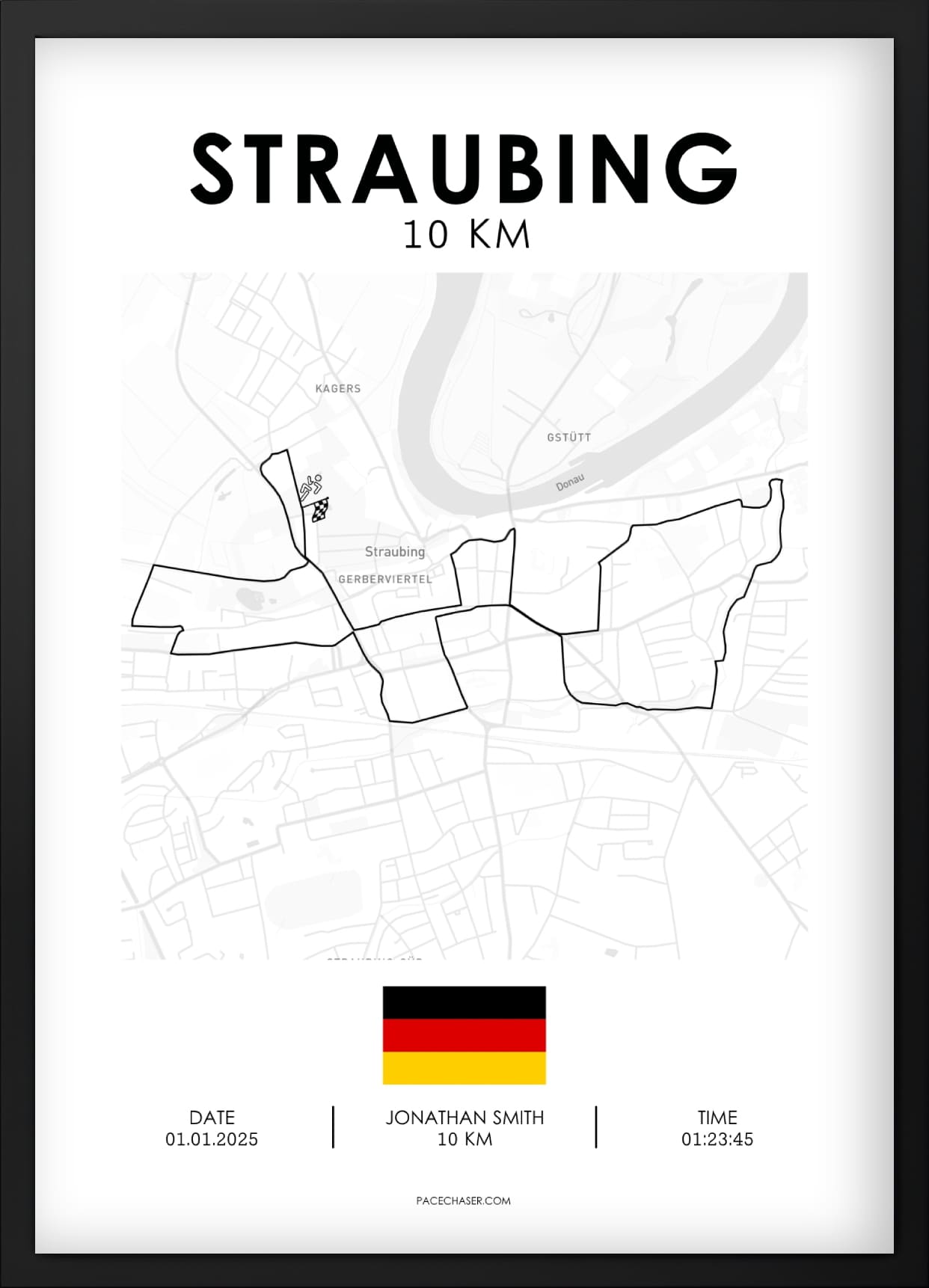 Straubing / Herzogstadtlauf Poster