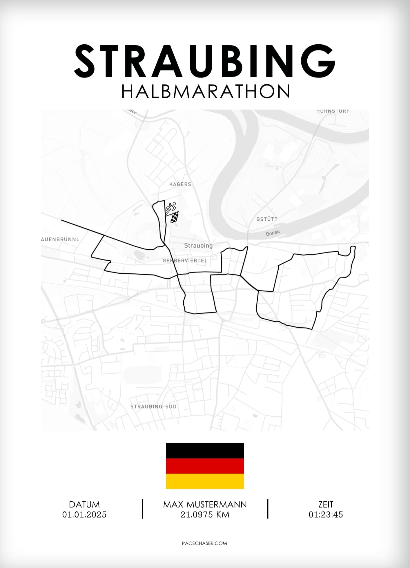 Straubing / Herzogstadtlauf Poster