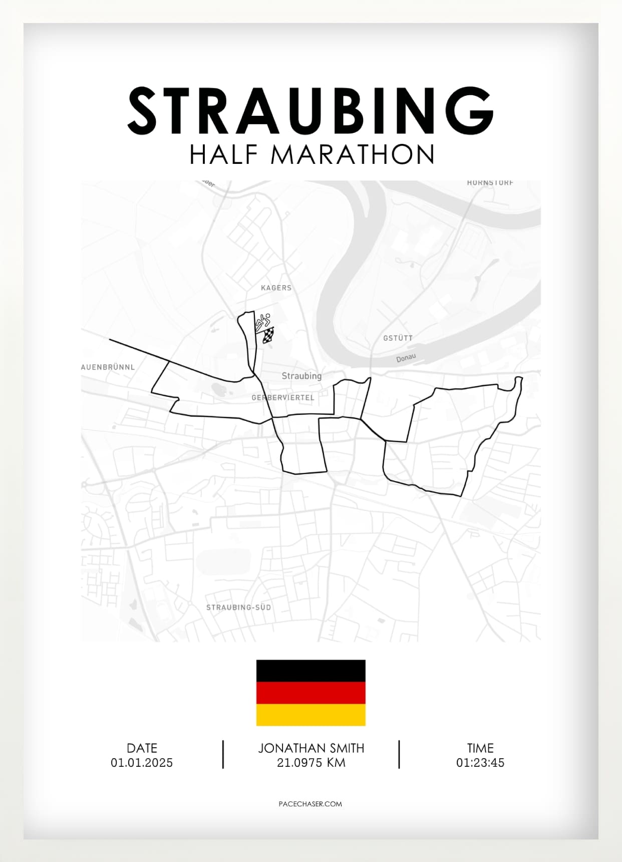 Straubing / Herzogstadtlauf Poster