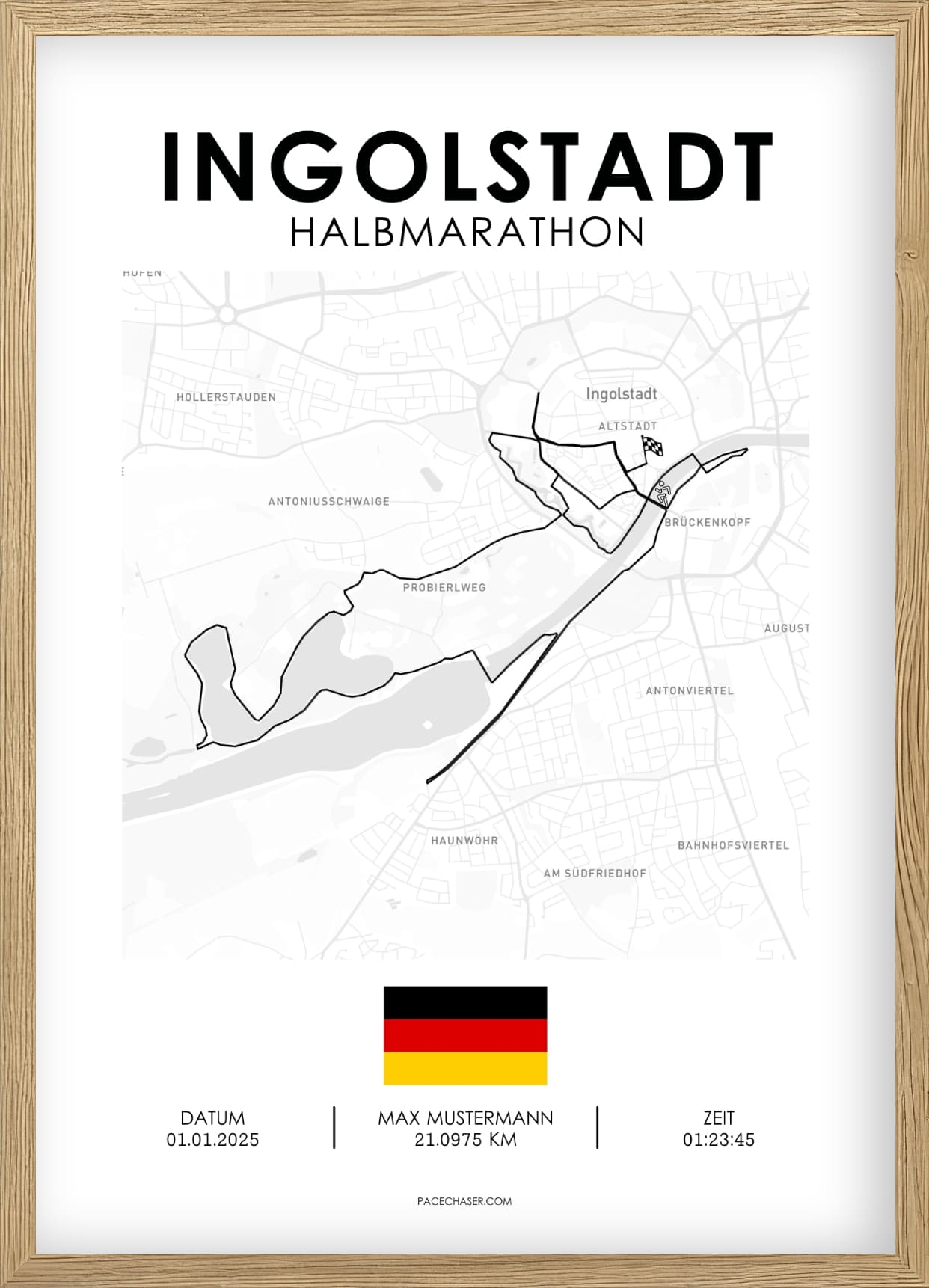 Halbmarathon Ingolstadt Poster