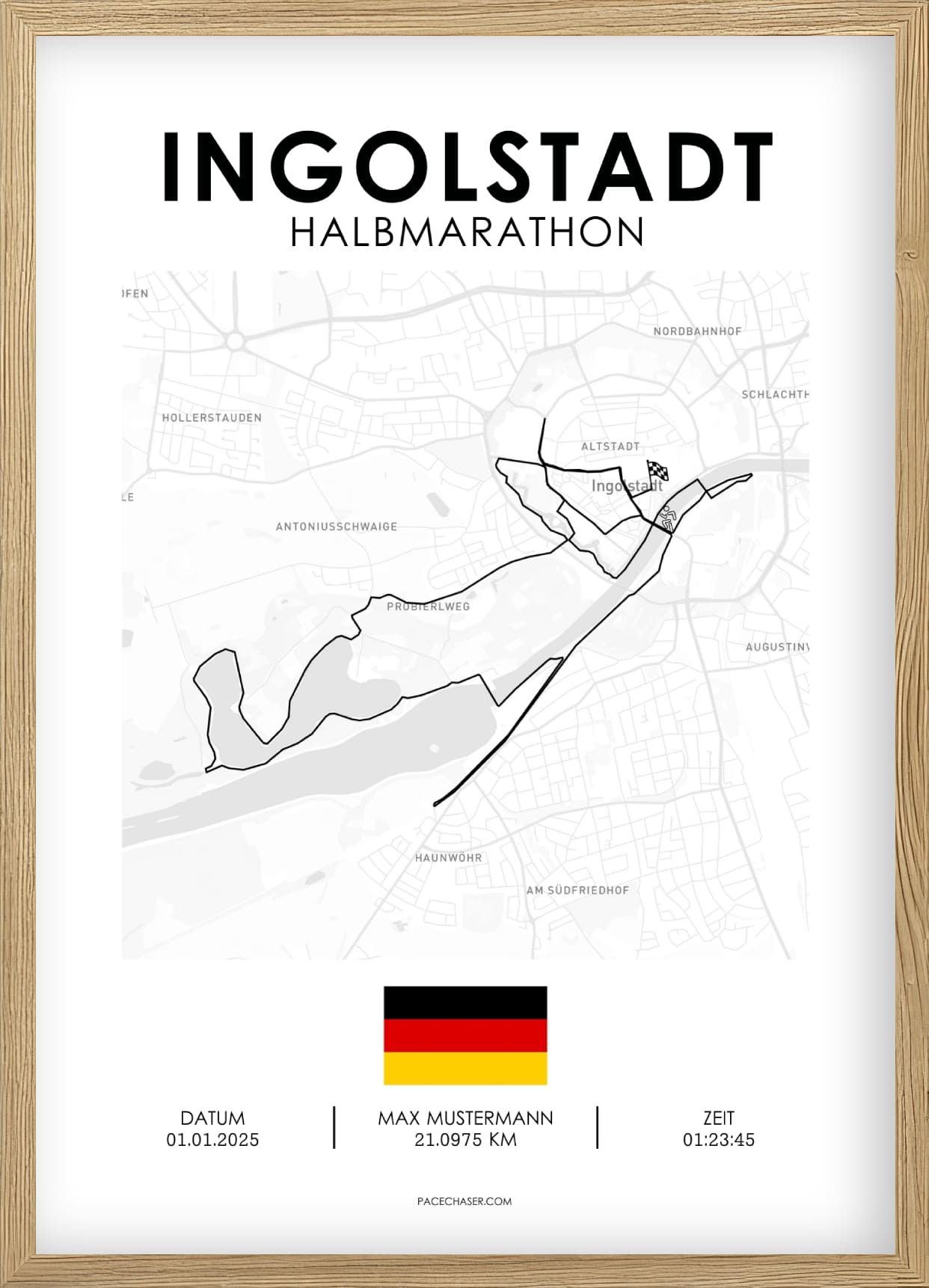 Halbmarathon Ingolstadt Poster