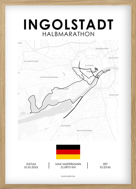 Halbmarathon Ingolstadt Poster