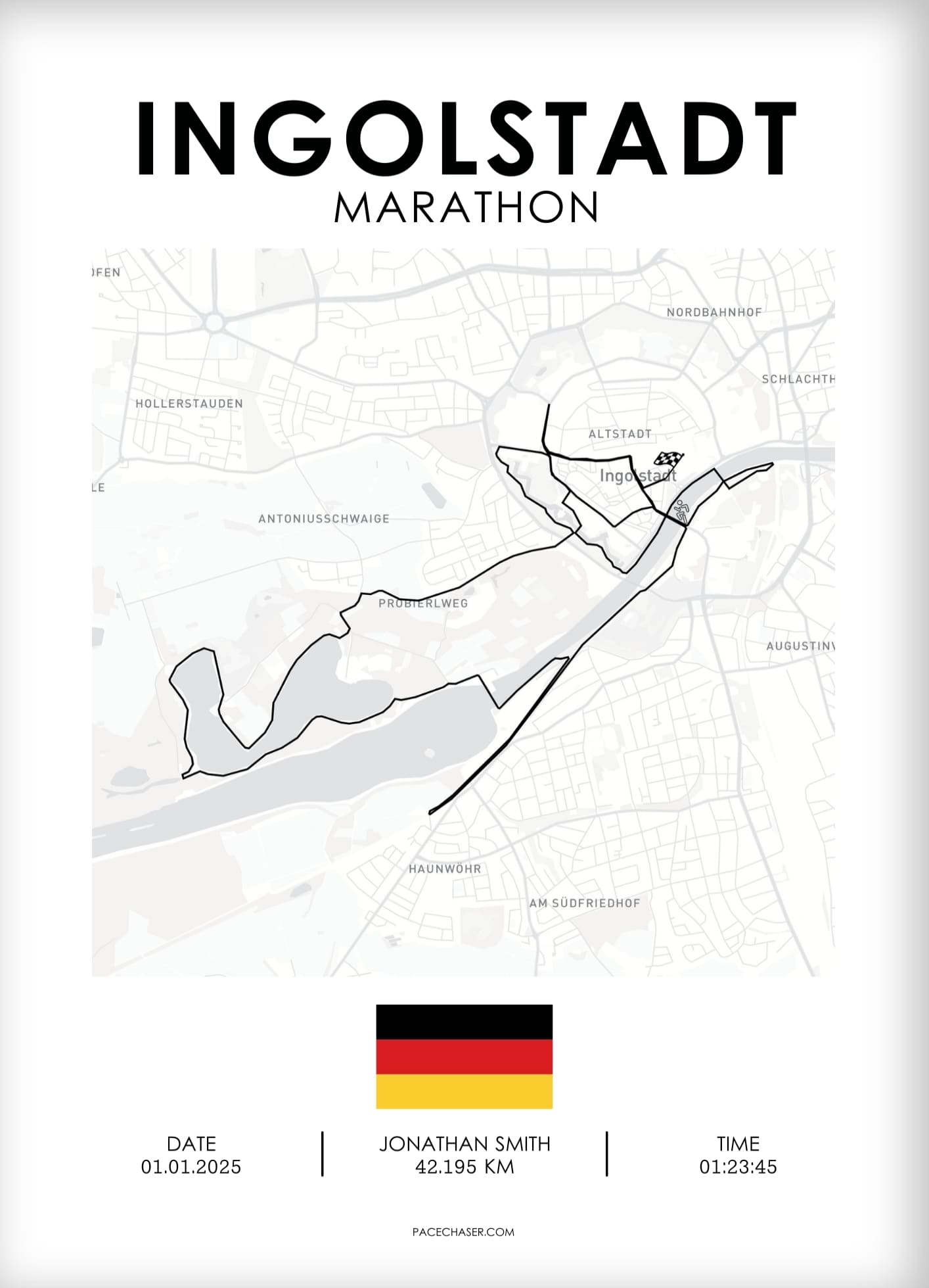Marathon Ingolstadt Poster