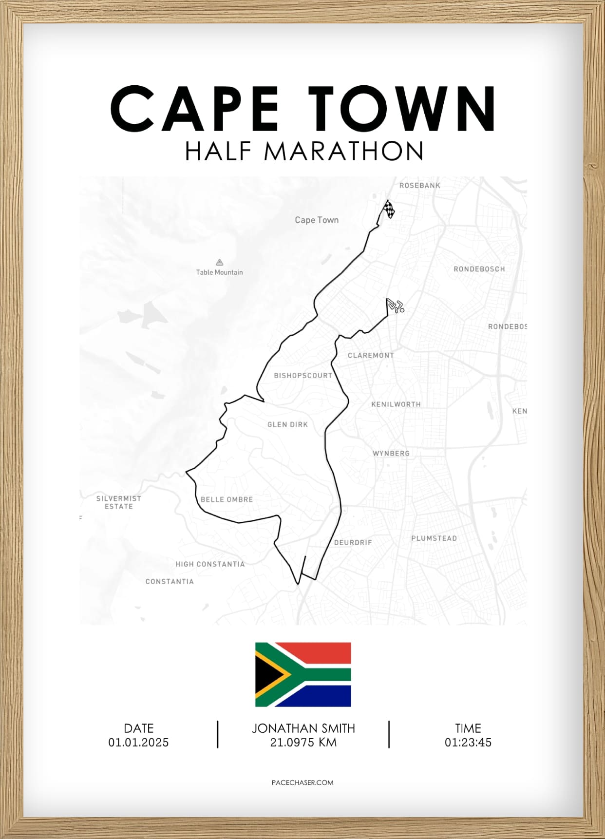 Cape Town Half Marathon Poster