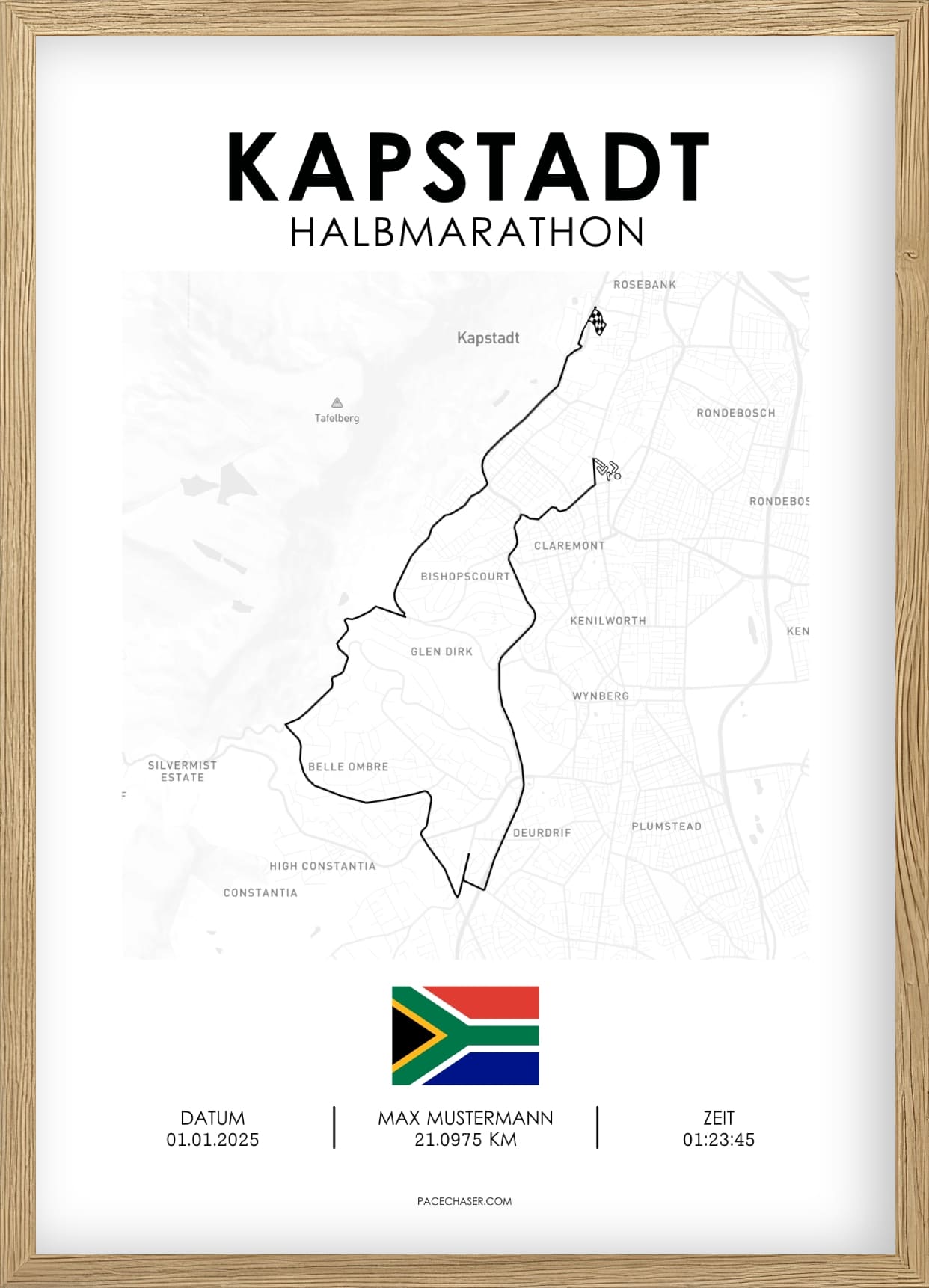 Cape Town Half Marathon Poster
