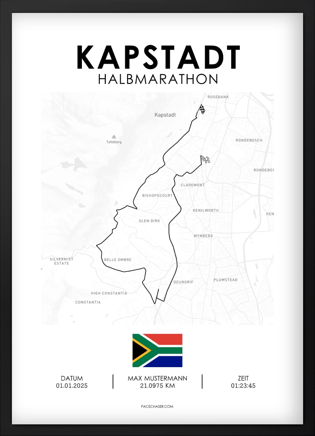 Cape Town Half Marathon Poster
