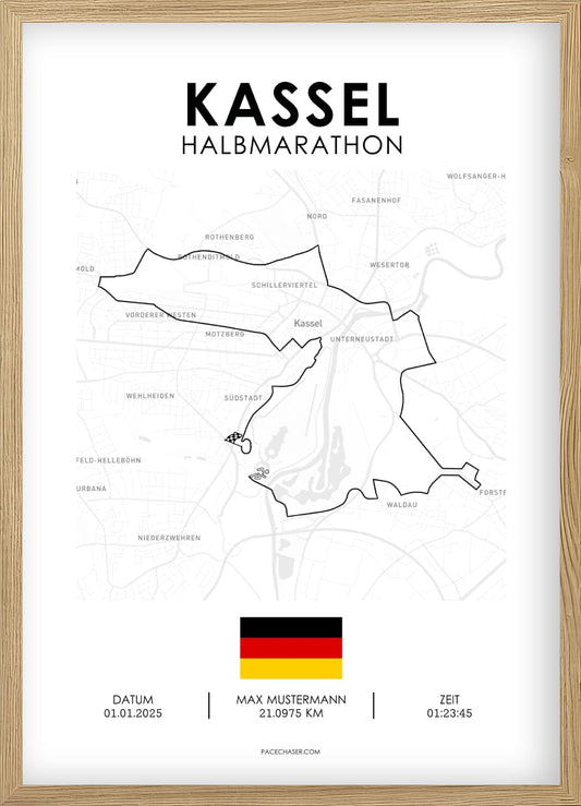 Kassel Laufposter (Marathon / Halbmarathon)