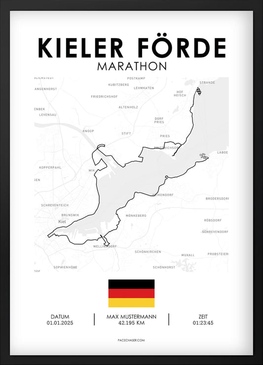 Marathon Kieler Förde Poster - ab 2024