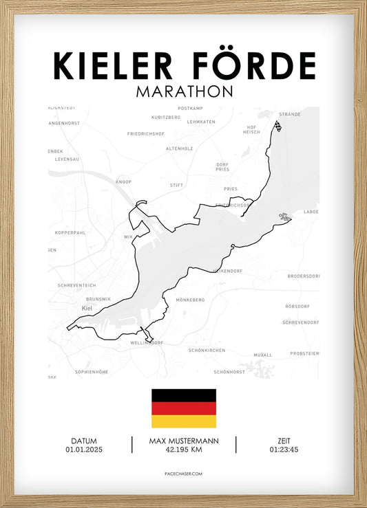 Marathon Kieler Förde Poster - ab 2024