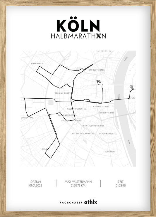 Marathon Köln Athlx Edition Poster