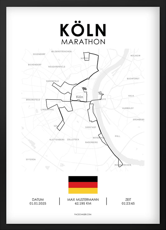 Marathon Köln Poster