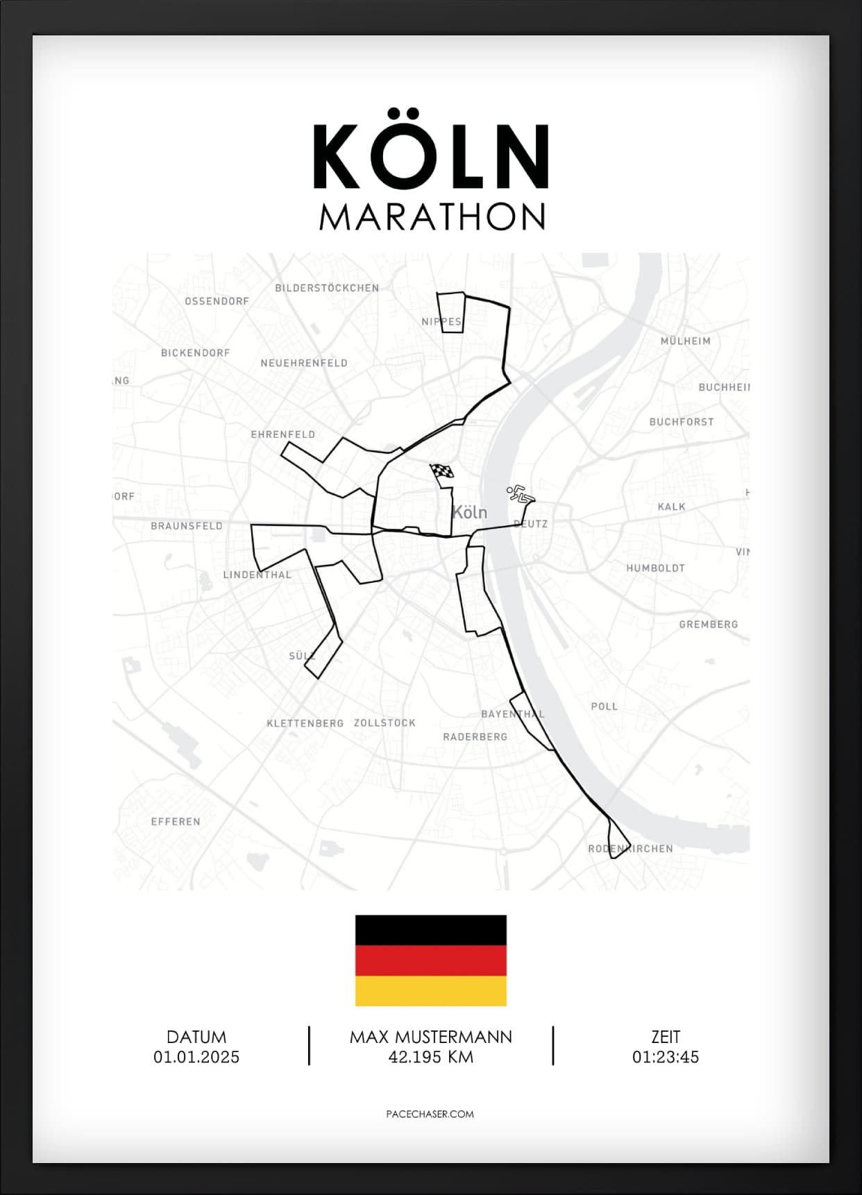 Marathon Köln Poster