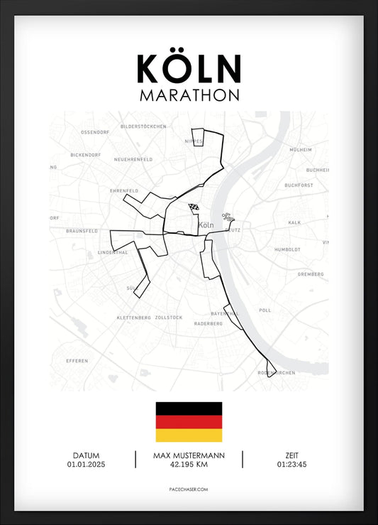 Marathon Köln Poster