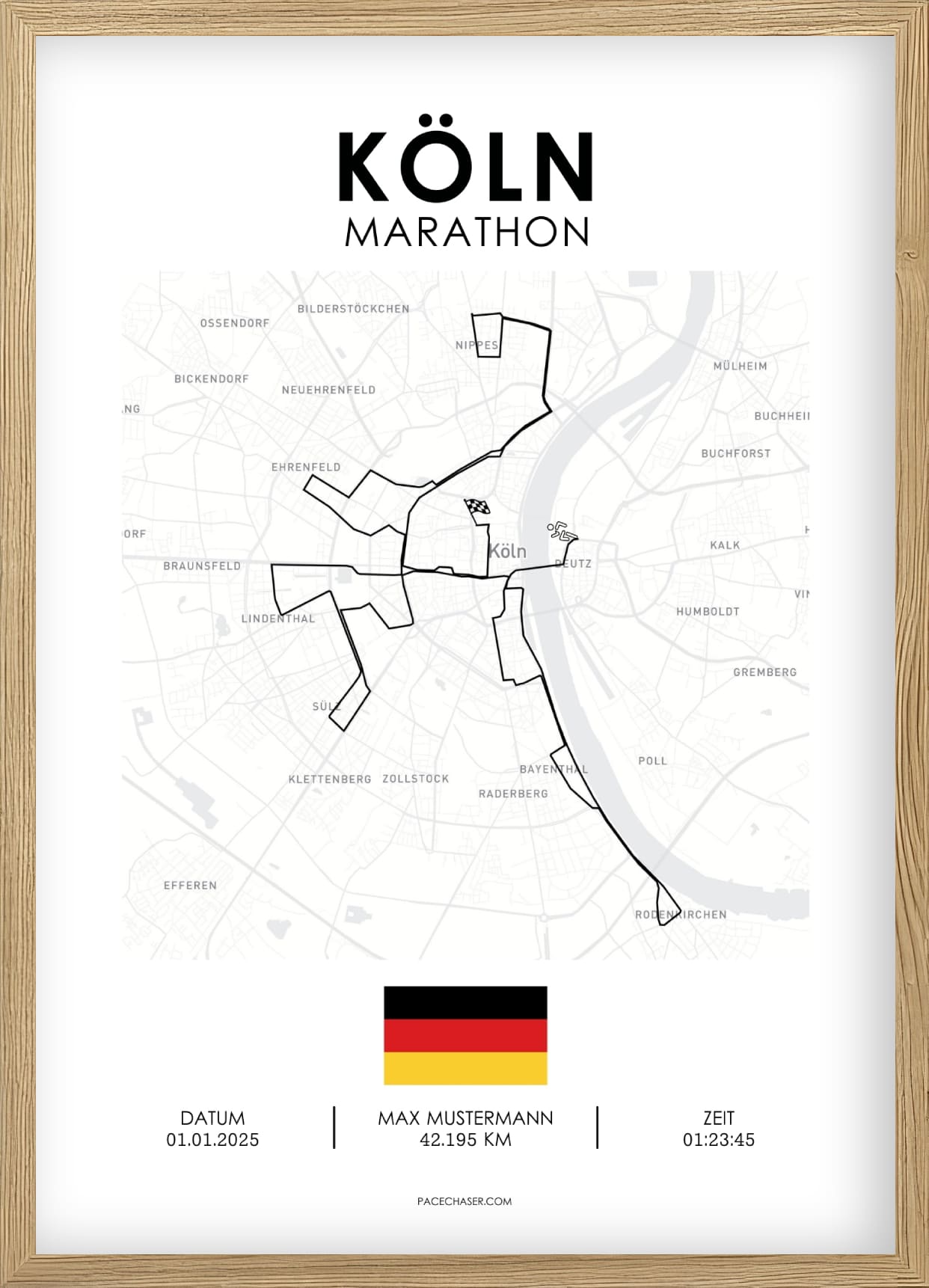 Marathon Köln Poster