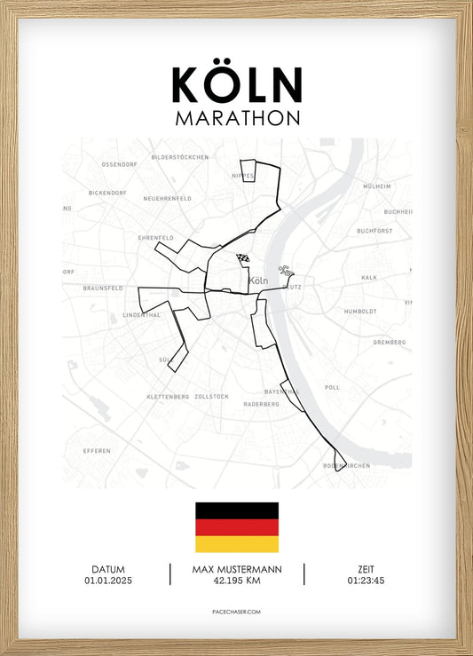 Marathon Köln Poster