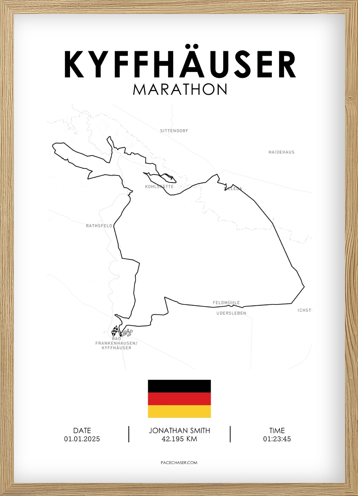 Marathon Kyffhäuser Mountain Run Poster