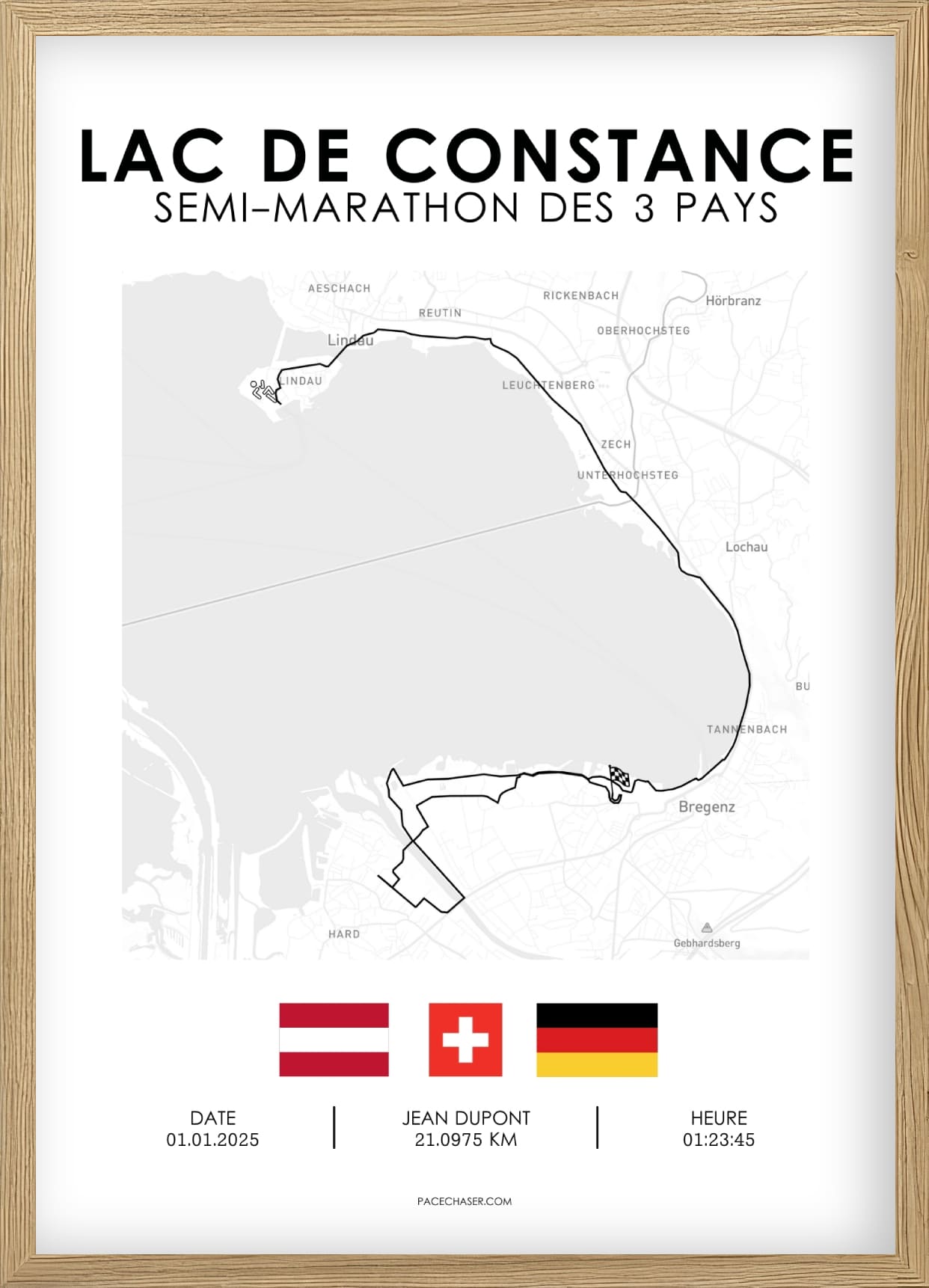 Halbmarathon Bodensee Poster (ab 2024)