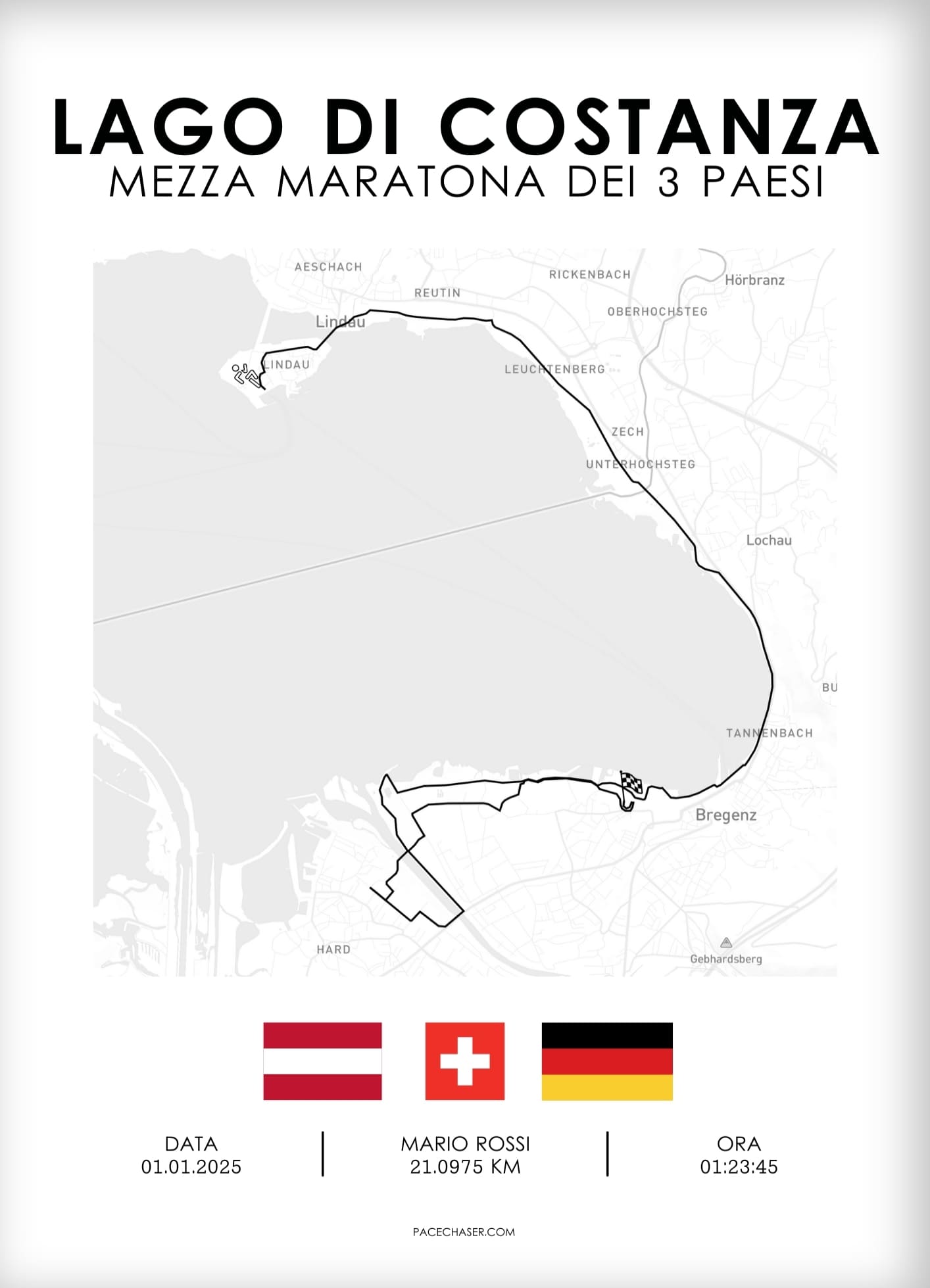 Halbmarathon Bodensee Poster (ab 2024)