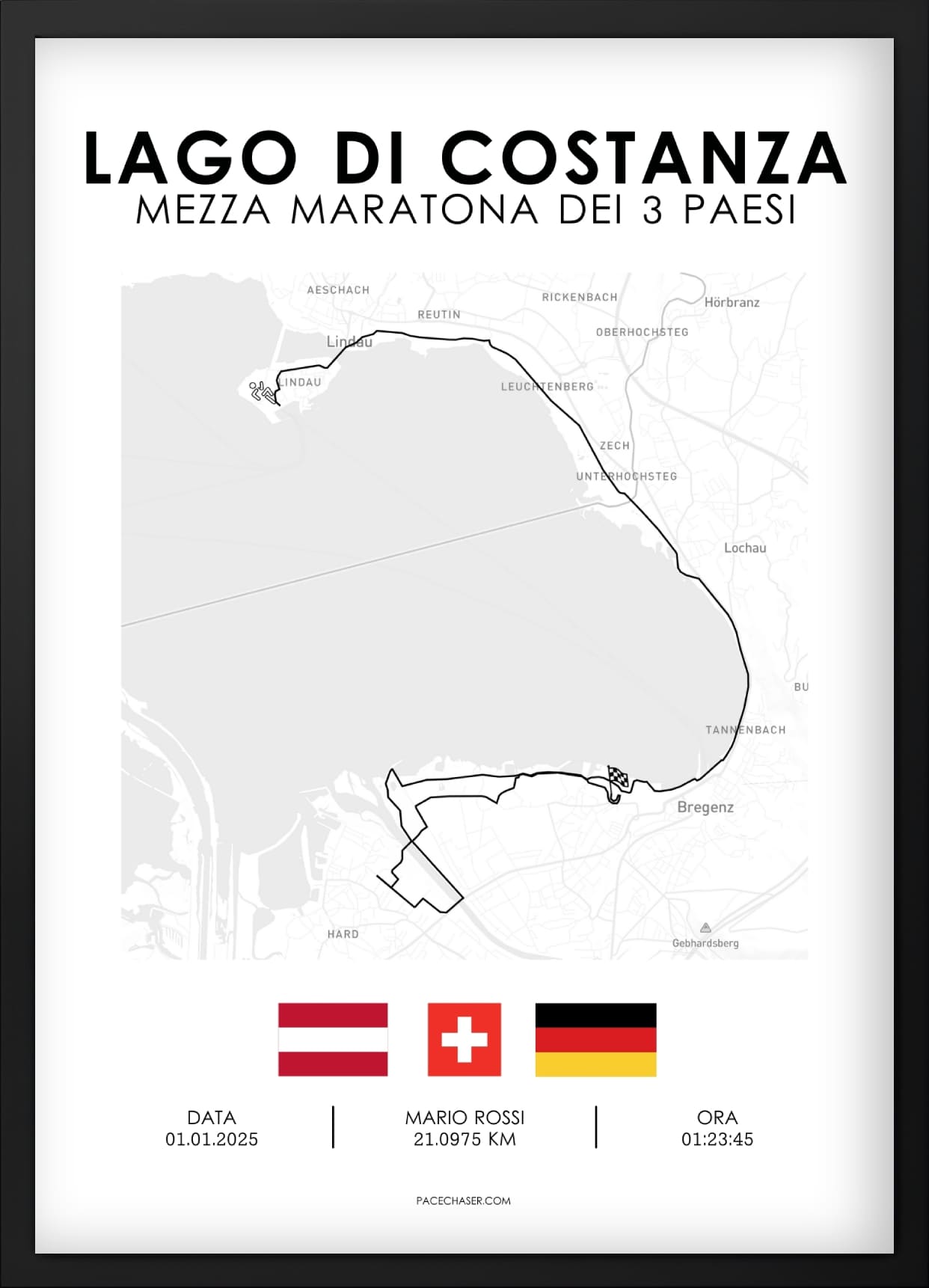 Halbmarathon Bodensee Poster (ab 2024)