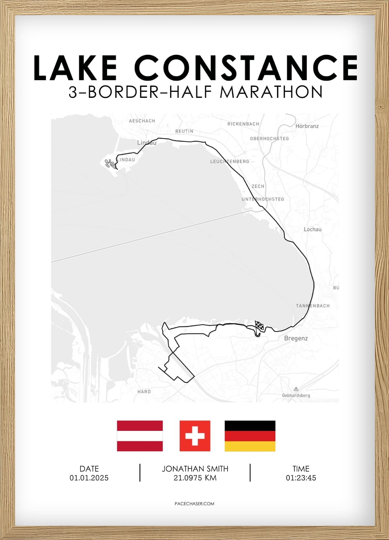 Halbmarathon Bodensee Poster (ab 2024)