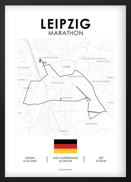 Marathon Leipzig Poster