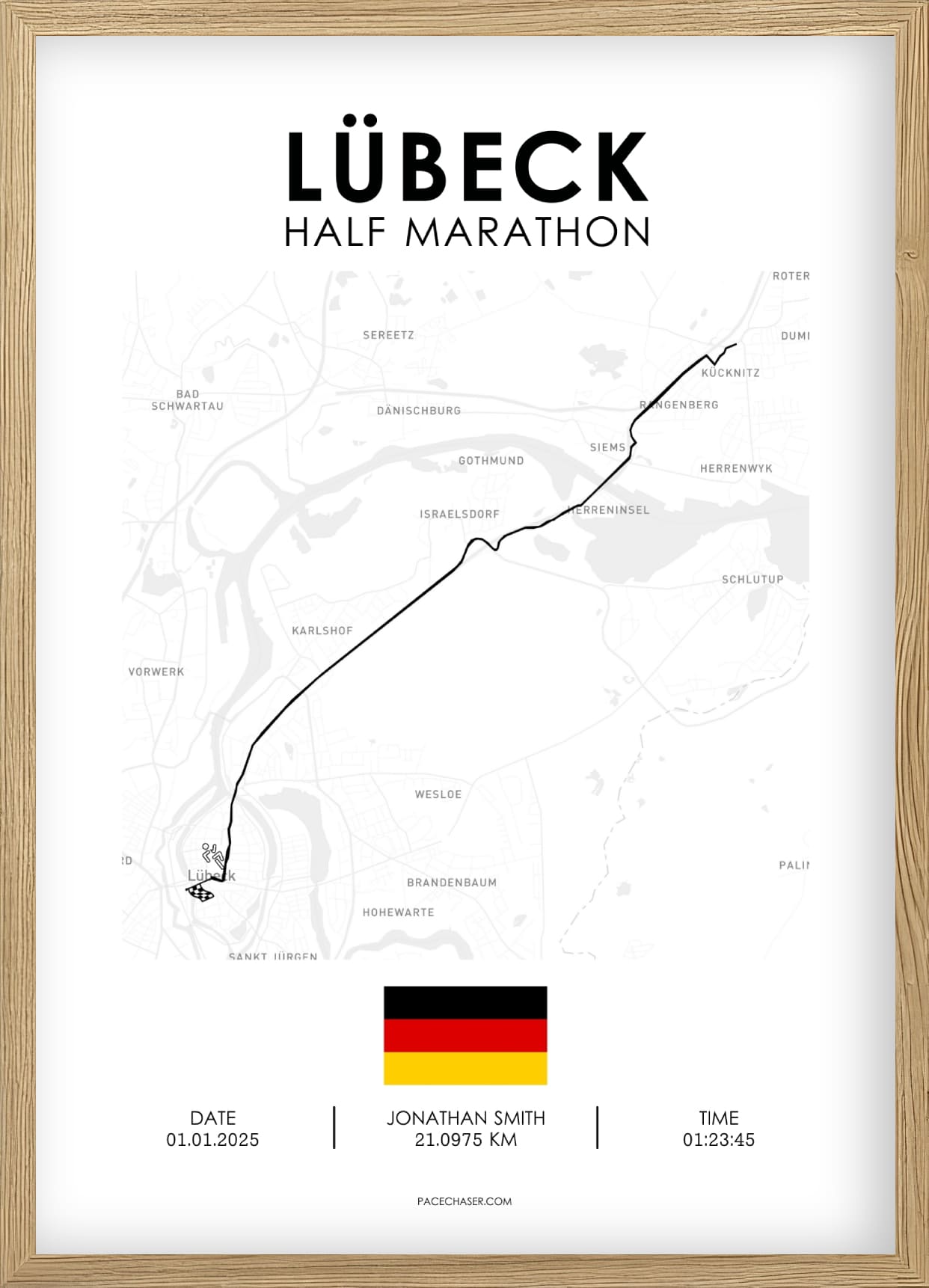 Lübeck Half Marathon Poster