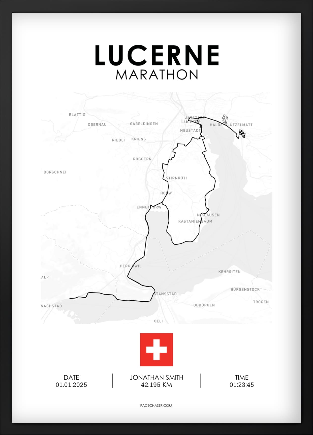 Marathon Lucerne Poster